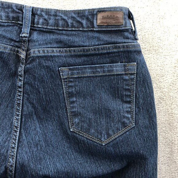Riders Womens Jeans Size 8P Bootcut Leg Blue Denim Mid Rise Classic Casual - Picture 12 of 15